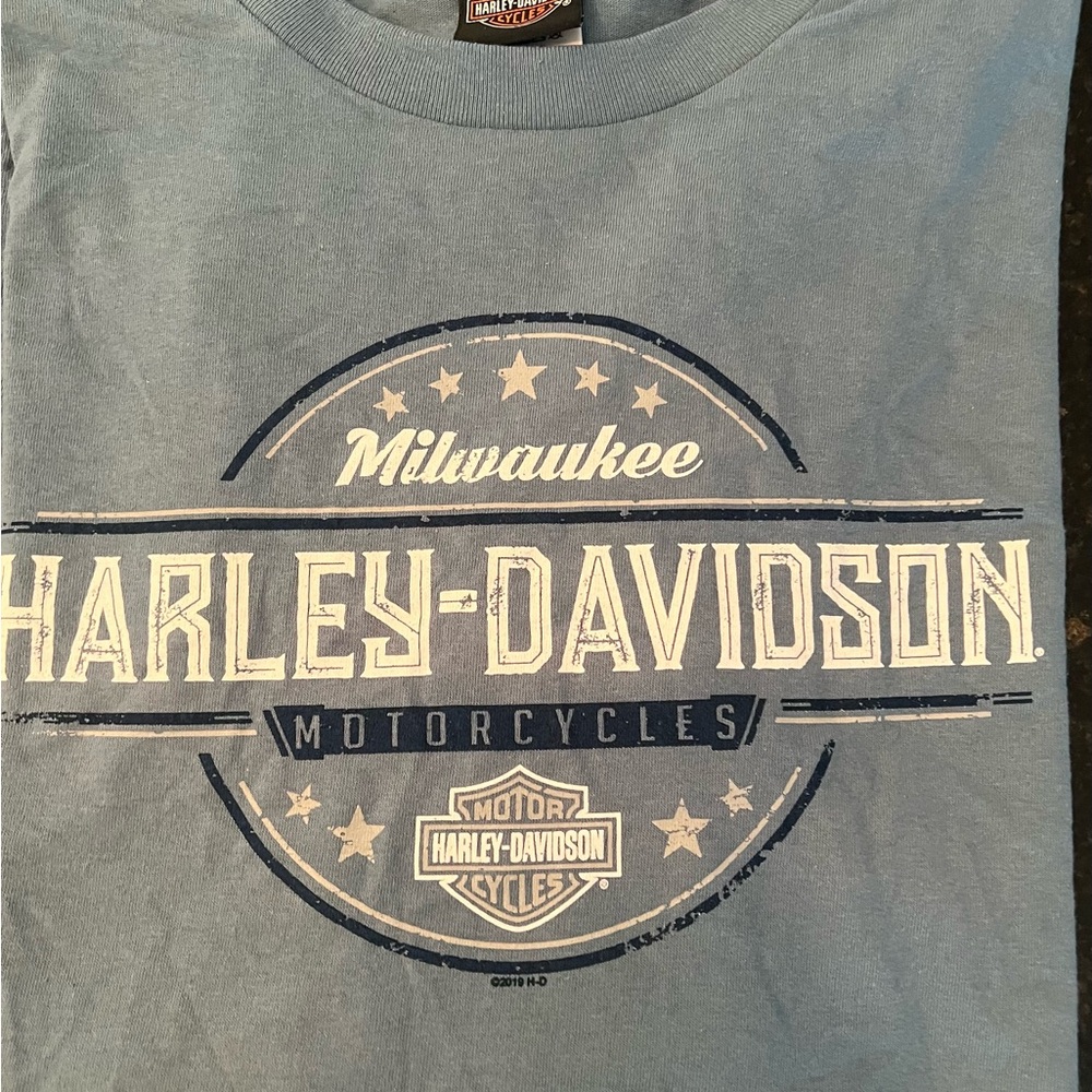 Harley-Davidson Milwaukee Blue Tee